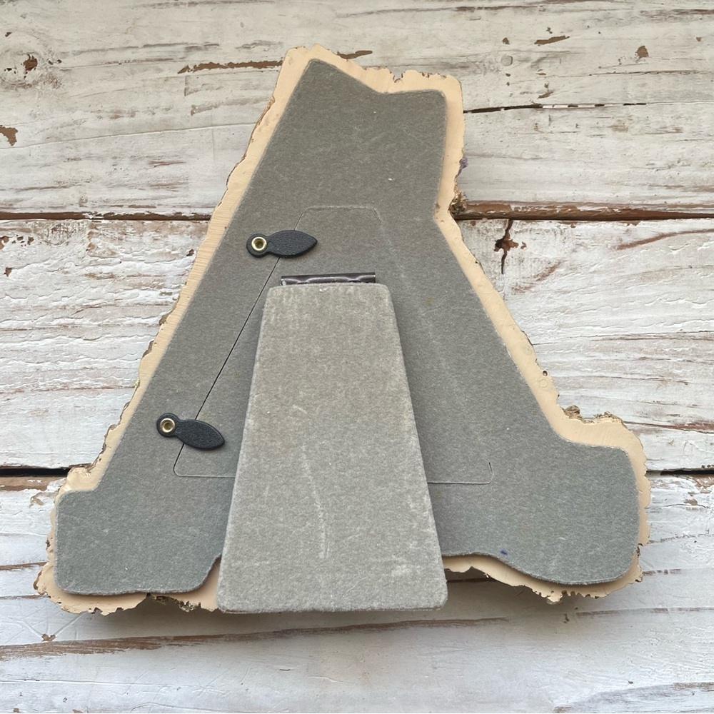 Rustic Triangle Photo Picture Frame 7”x7”Country Farmhouse Cottagecore Floral - Picture 5 of 8